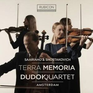 Shostakovich: String Quartet No.3 / Saariaho: Terra Memoria - Dudok Quartet Amsterdam
