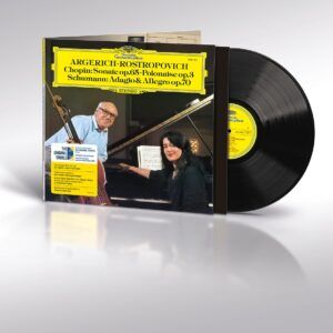 Chopin: Cello Sonata Op.65, Polonaise Op.3 / Schumann: Adagio & Allegro Op.70 (Vinyl) - Mstislav Rostropovich & Martha Argerich