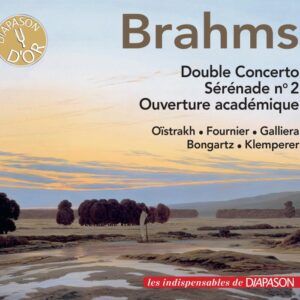 Brahms: Double Concerto, Sérénade n° 2, Ouverture académique - Oistrakh, Fournier, Galliera, Bongartz, Klemperer