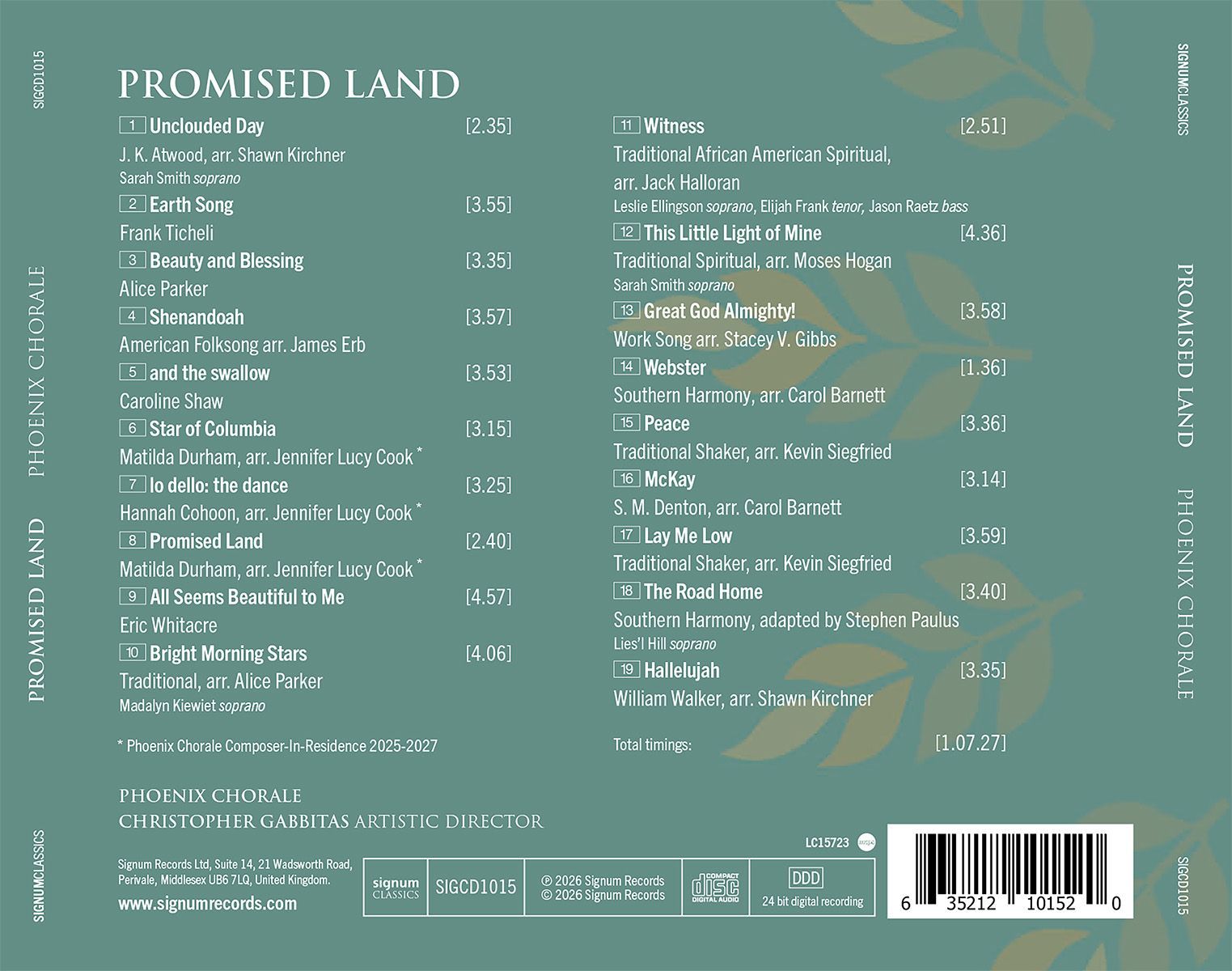 Promised Land - Phoenix Chorale - Image 2