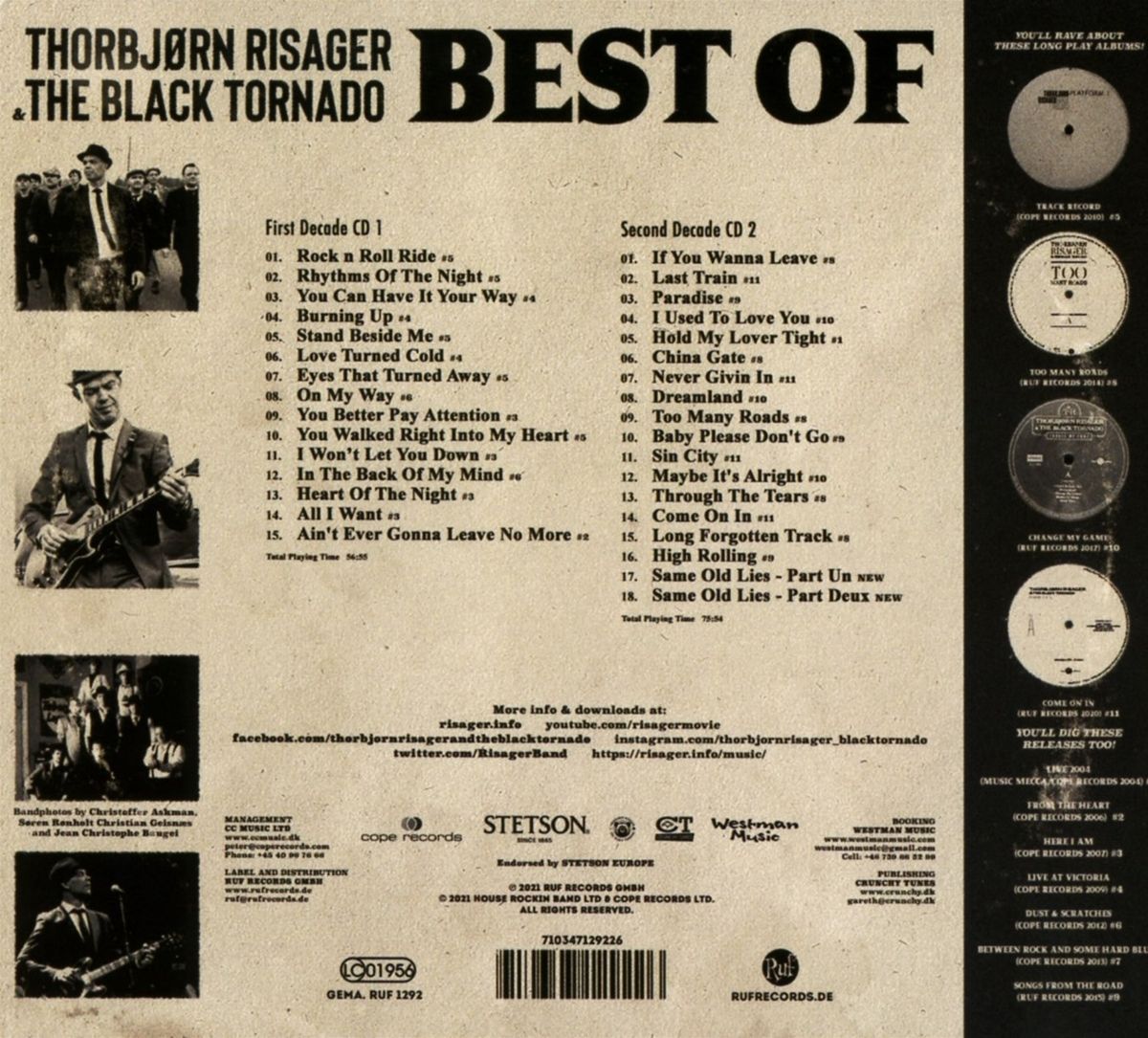 Best Of - Thorbjorn Risager & The Black Tornado – Image 2