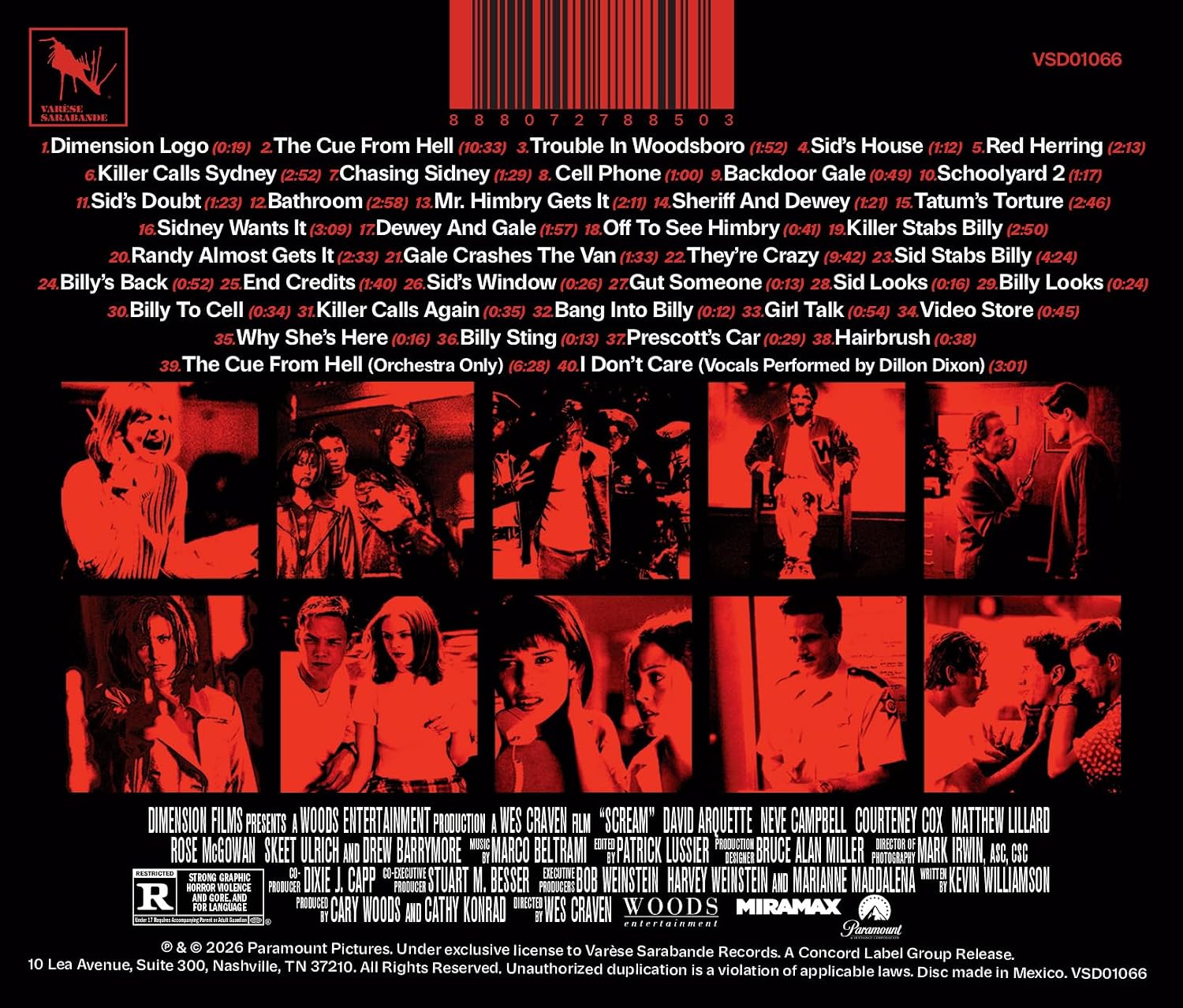 Scream (OST) - Marco Beltrami - Image 3