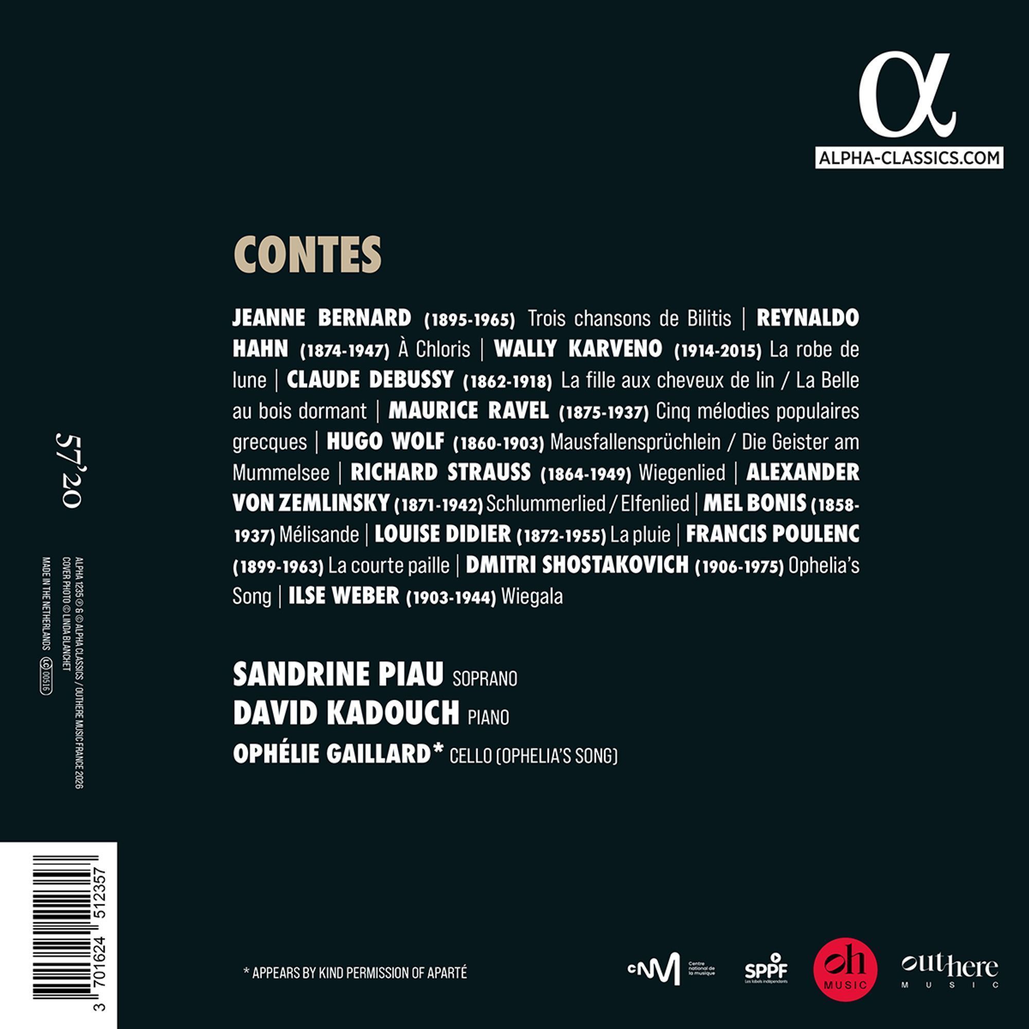 Contes - Sandrine Piau - Afbeelding 2