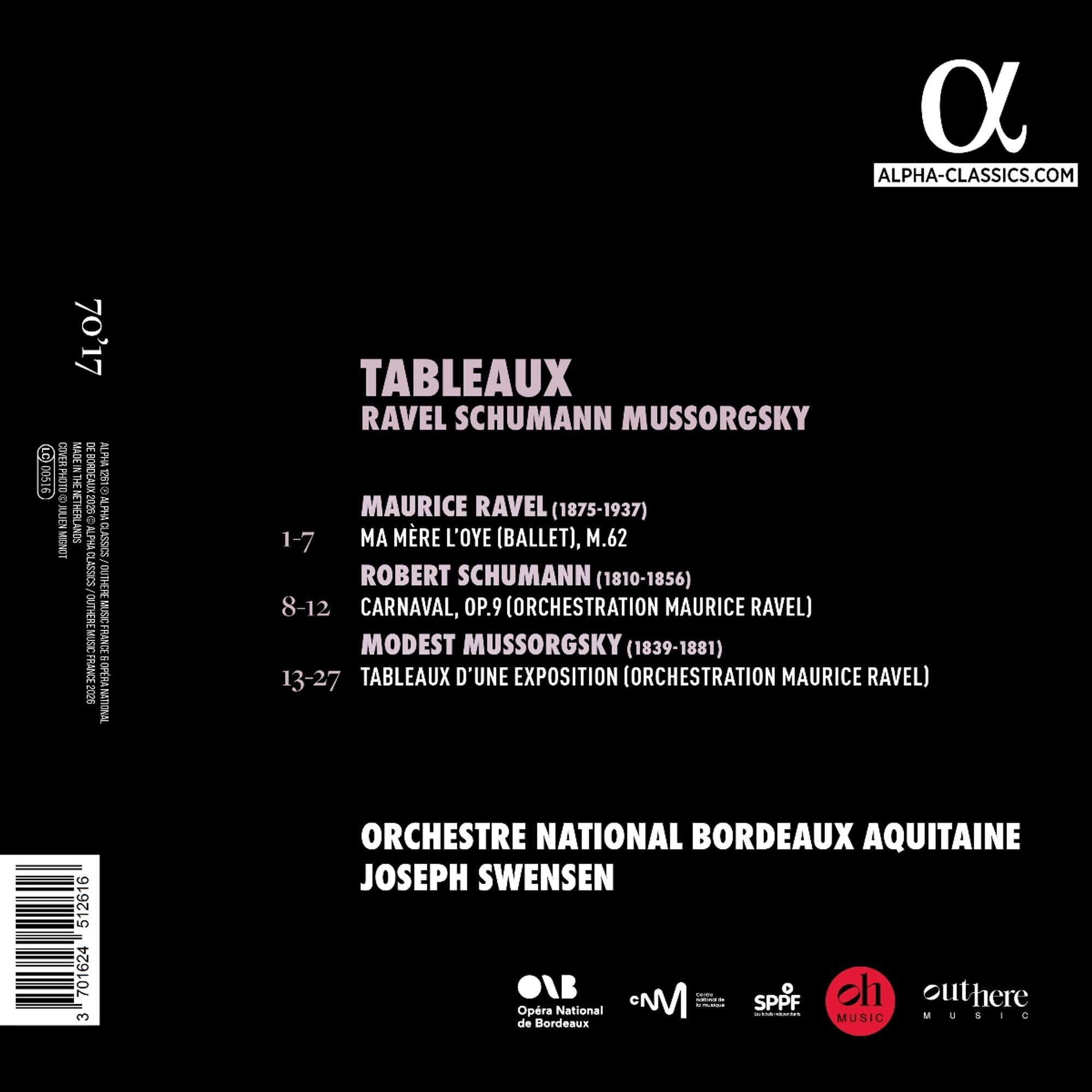 Mussorgsky / Ravel / Schumann: Tableaux - Orchestre National Bordeaux Aquitaine – Image 2