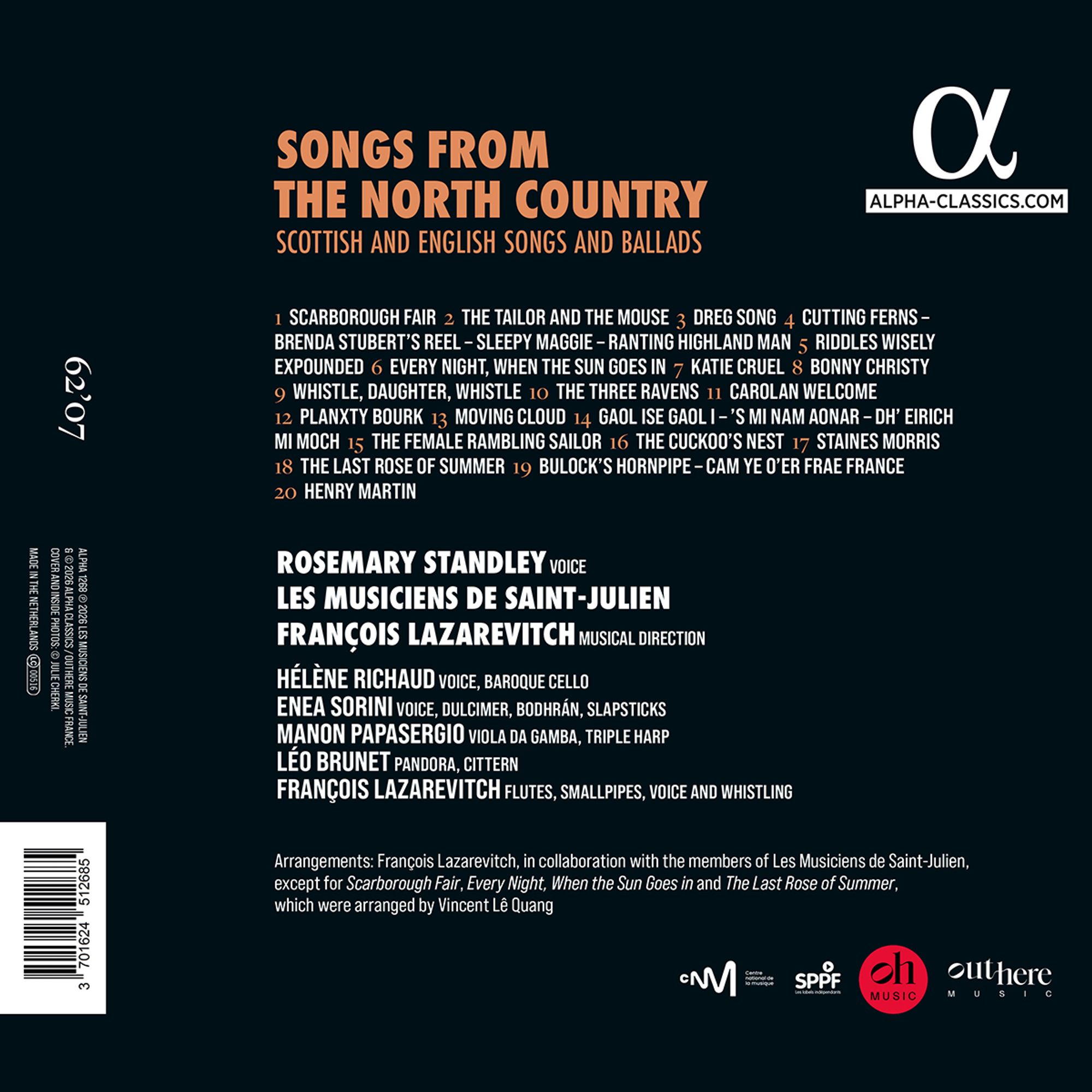 Songs From The North Country - Rosemary Standley - Afbeelding 2