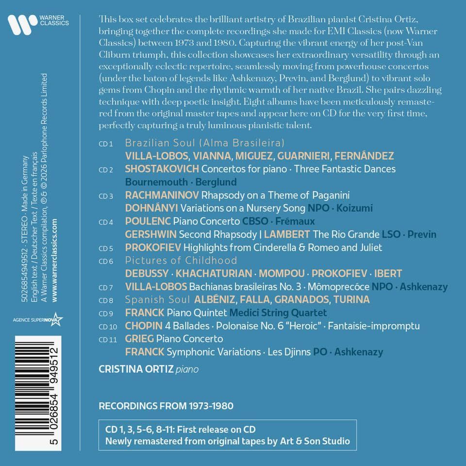 The Complete Recordings On Warner Classics - Cristina Ortiz - Image 2