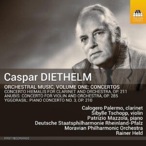 Caspar Diethelm: Orchestral Music Vol.1: Concertos - Patrizio Mazzola