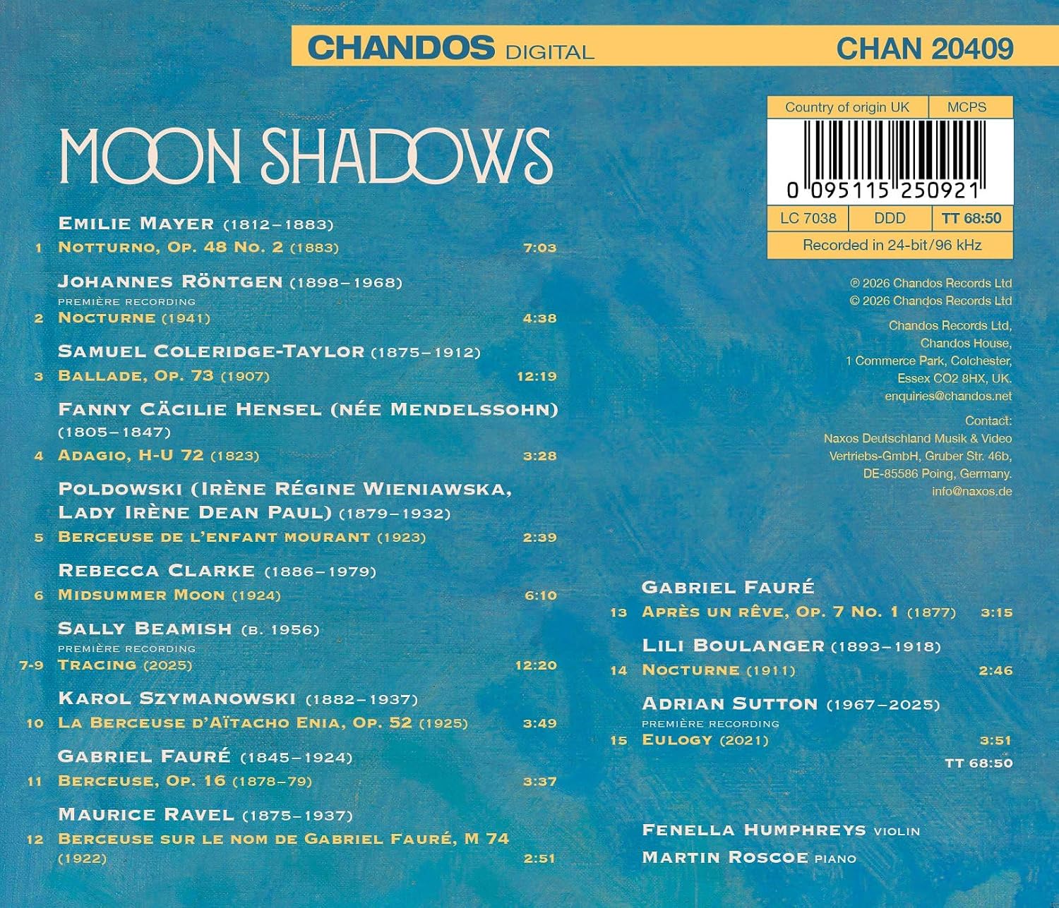 Moon Shadows - Fenella Humphreys - Image 2