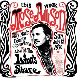 Live At The Lion's Share July 12, 1970 - Mose Allison