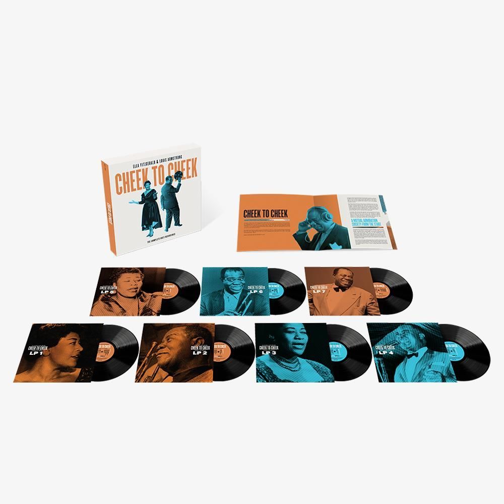 Cheek To Cheek: The Complete Duet Recordings (Vinyl) - Louis Armstrong Ella Fitzgerald - Afbeelding 2