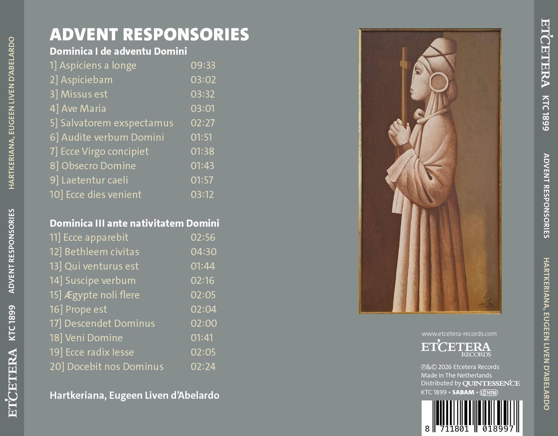 Advent Responsories - Hartkeriana - Afbeelding 2
